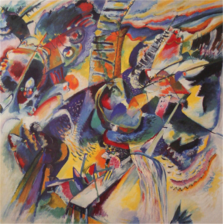 Improvisation. Gorge 191 Wassily Kandinsky Abstract Painting